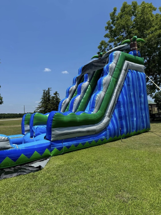 Blue Water Slide